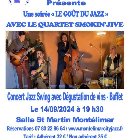 Concert : Smokin’jive quartet à Montélimar - 0