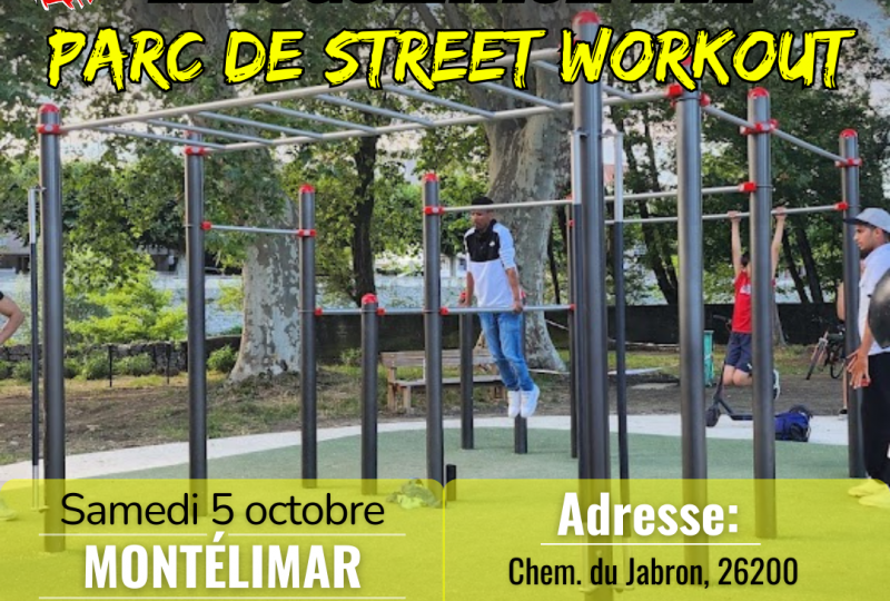 Inauguration du Parc de Street-Workout de Montélimar à Montélimar - 0