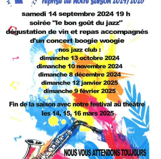 Programmation 2024-2025 de Montélimar city jazz à Montélimar - 0