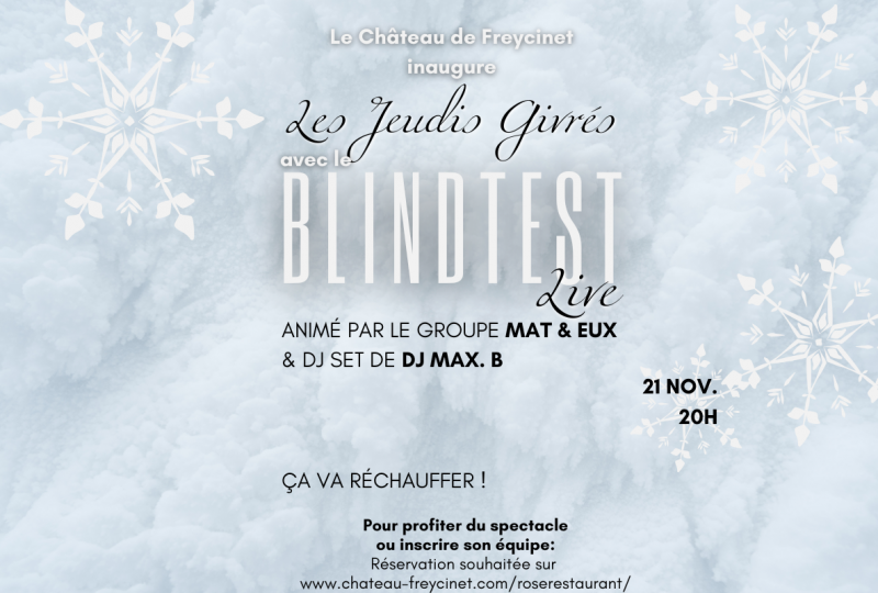 Soirée Blind Test – Château de Freycinet à Saulce-sur-Rhône - 1