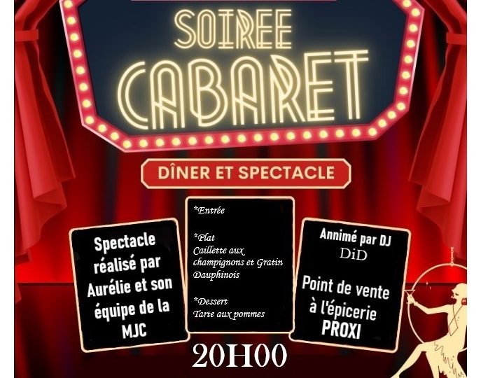 Télethon de Montboucher-sur-Jabron : Soirée Cabaret à Montboucher-sur-Jabron - 0