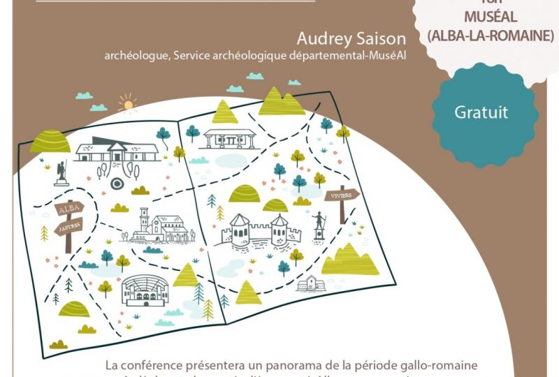 Conférence “L’Ardèche gallo-romaine : Alba et le territoire des Helviens” par Audrey Saison à Alba-la-Romaine - 0